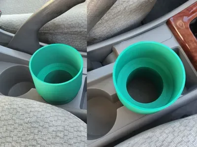 Büyük Şişe Bardaklık Adaptörü — Dayanıklı Plastik
